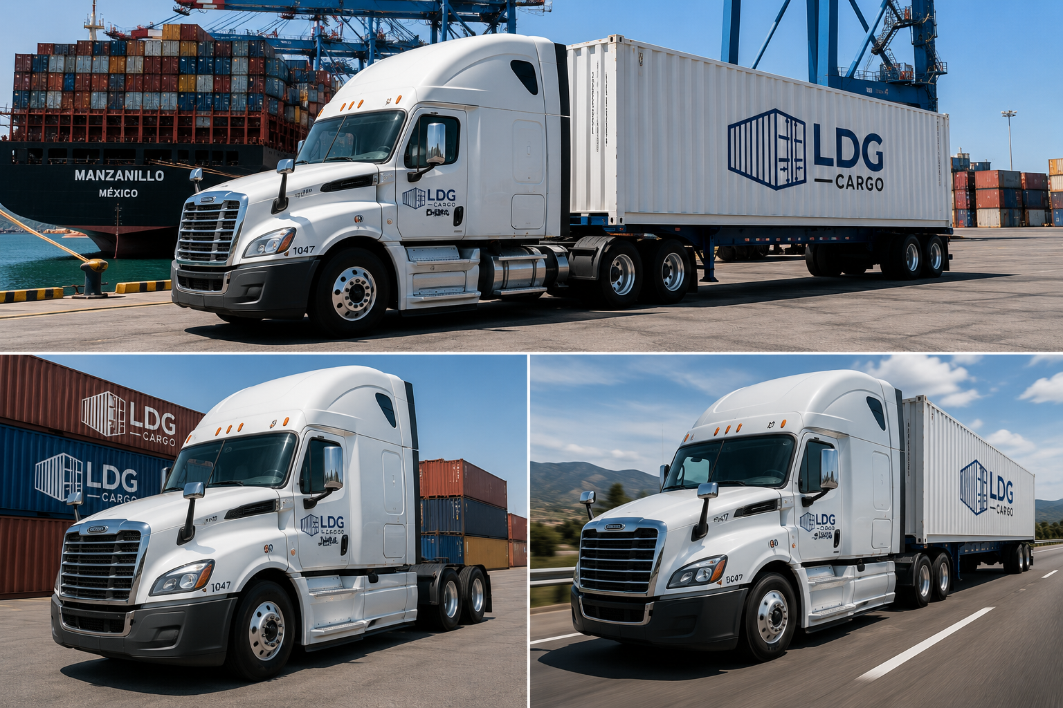LDG Cargo en Puerto de Manzanillo